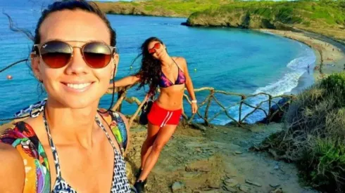 Christiane Endler y su flamante esposa, Sofía Orozco, con la que pretende hacer "crecer la familia"