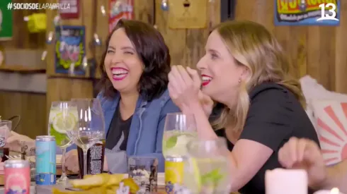 Chiqui Aguayo y Alison Mandel en Socios de la Parrilla.