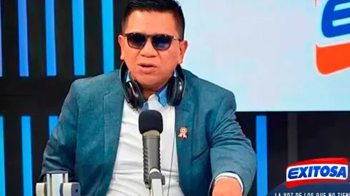 Silvio Valencia tiene una fiel audiencia en la radio Exitosa, aunque se ha dejado llevar por la pasión y termina pidiendo disculpas