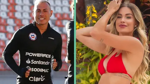 Eduardo Vargas y Saory Cardoso.