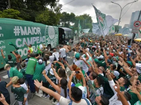 Una multitud despide al Palmeiras de Benja Kuscevic