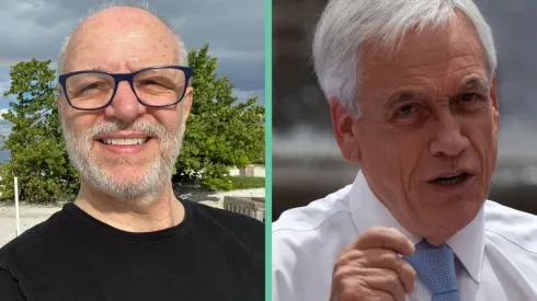 Alberto Plaza y Sebastián Piñera.