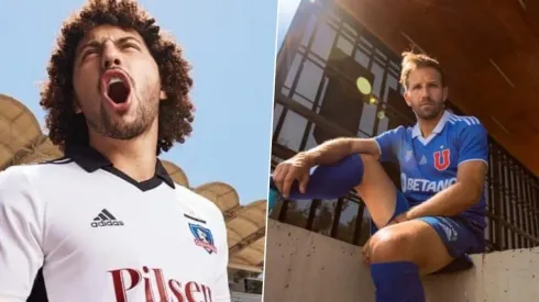 Colo Colo y Universidad de Chile presentaron sus nuevas indumentarias para la temporada 2022
