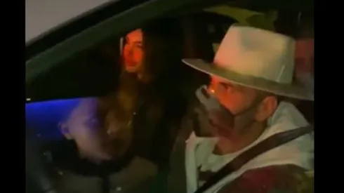 Dani Alves fue abordado por hinchas en un estacionamiento