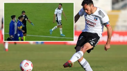 El zaguero albo perdió la paciencia ante los ruleteros.