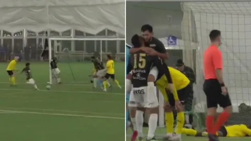 El ex UC marcó en su estreno ante KuPS.