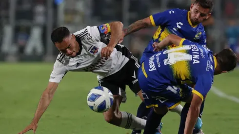 Gabriel Suazo tuvo que asistir al dentista tras el choque entrenando.