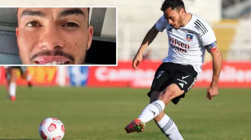 El capitán albo terminó en el dentista tras un choque en entrenamiento.