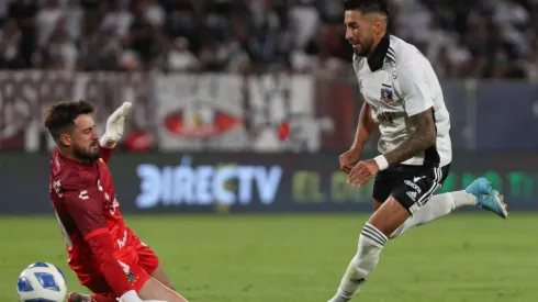 Juan Martín Lucero puso el 2-0 decisivo de Colo Colo ante Everton.