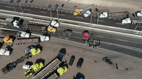 Bloqueo de acceso a Antofagasta