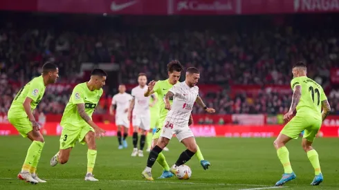 Enzo Roco no pudo evitar la derrota de Elche en su visita a Sevilla.