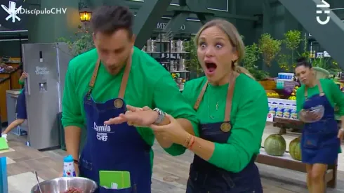 Kenita Larraín y Camilo Huerta.