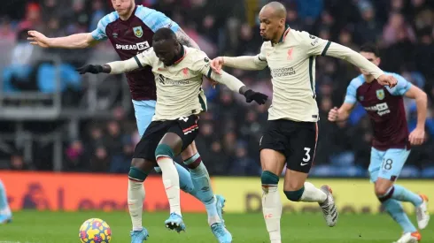 Fabinho logró marcar el único gol del encuentro ante Burnley.