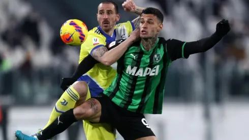 Gianluca Scamacca tiene nueve goles en la actual edición de la Serie A.