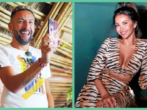 Mauricio Isla se luce con Thati Lira en el Día del Amor