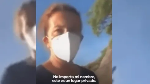 Mujer amenza a turista en playa de Puerto Montt: "Te voy a sacar con arma"