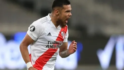 Paulo Díaz fue titular en el debut de River Plate.