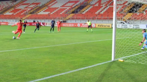 David Escalante marcó de penal el primer gol de Cobreloa en la temporada 2022 de Primera B