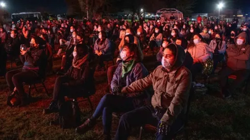 En agosto del 2021 se realizó uno de los primeros conciertos en pandemia en Chile.