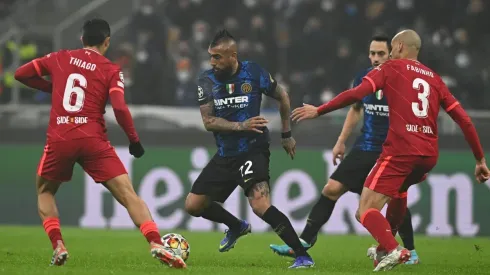 Arturo Vidal tuvo una buena presentación pese a la dura derrota del Inter.
