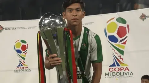 Vaca tiene gran proyección en el fútbol boliviano