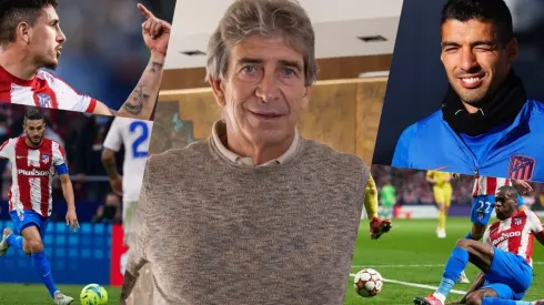 Manuel Pellegrini aparece en la órbita del Atlético de Madrid y de inmediato aparecen los jugadores colchonero que alguna vez pretendió el Ingeniero