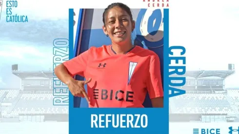 La UC fem anuncia a su segundo fichaje para 2022: Andrea Cerda