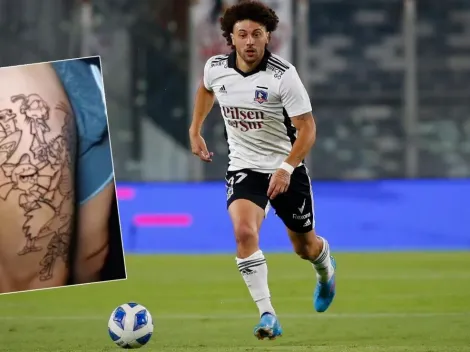 Falcón la rompe con nuevos tatuajes de sus dibujos favoritos