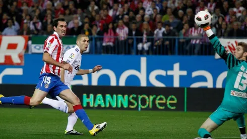David De Gea en el derbi madrileño en 2011