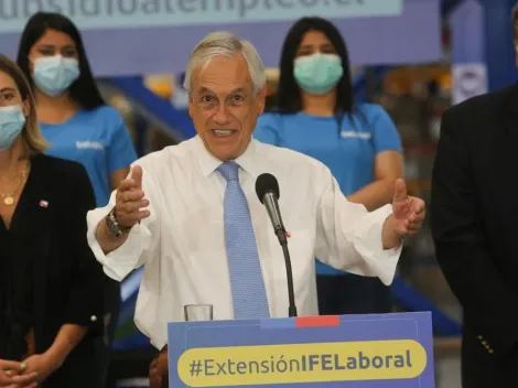 Piñera anuncia nueva extensión del IFE Laboral