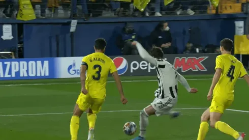 Dusan Vlahovic demostró toda su capacidad definidora.