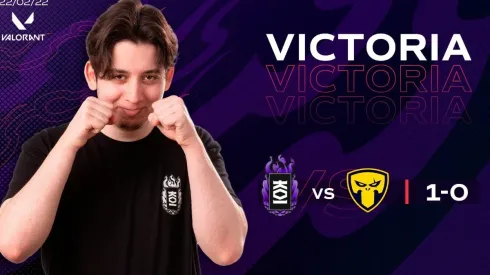 KOI logró su tercera victoria en el torneo