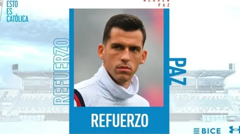 Paz y la UC oficializaron su acuerdo este miércoles.