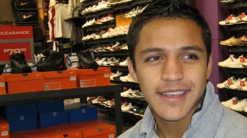 Alexis Sánchez en 2007, cuando muy pocos pensaban que se convertiría en uno de los mejores futbolistas chilenos de la historia