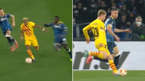 Barcelona dio duros golpes en el comienzo del encuentro.