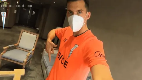 Nehuén Paz ya luce la indumentaria de Universidad Católica.