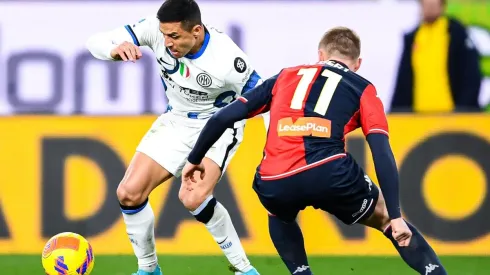 Alexis volvió a ser titular con la camiseta del Inter de Milán pero ya se sabe que regresará al banco.