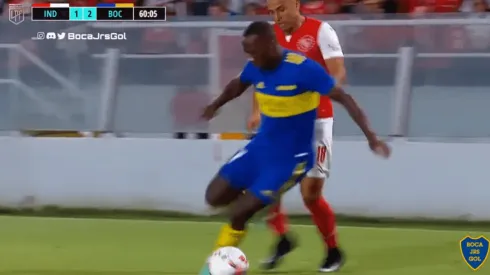 Leandro Benegas vivió su estreno en el fútbol argentino