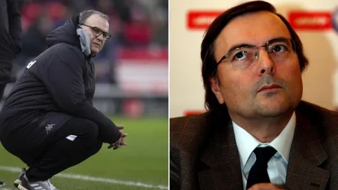 El timonel de Unión Española fue sarcástico tras la salida del Loco de Leeds.