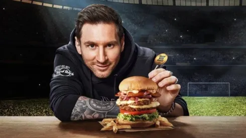 Lionel Messi creó la Messi Burger, disponible en todos los Hard Rock Cafe en el mundo, incluyendo el local de Santiago.