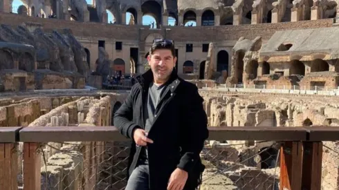 Marcelo Salas disfruta sus vacaciones en Roma