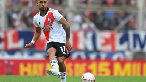 Paulo Díaz brilló marcando el único gol del compromiso.