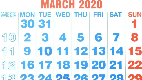Calendario Feriados 2022