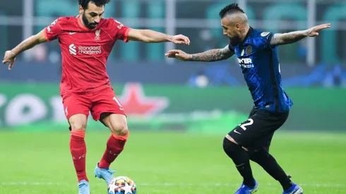 Arturo Vidal fue titular en el duelo de ida jugado en el Giuseppe Meazza.