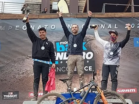 Gato Silva se consagra subcampeón del Mountain Bike