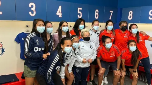 La U presenta el nuevo camarín de Las Leonas con un sentido homenaje