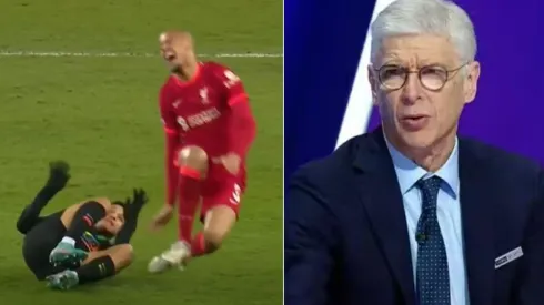 Wenger defendió a su ex pupilo tras la patada a Fabinho