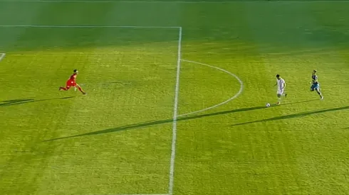 El gol que se pierde Estudiantes contra Everton en la ida de Copa Libertadores.