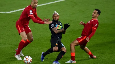 Arturo Vidal fue titular en el último partido ante el Liverpool