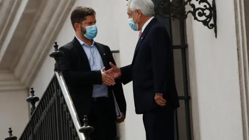 Gabriel Boric y Sebastián Piñera